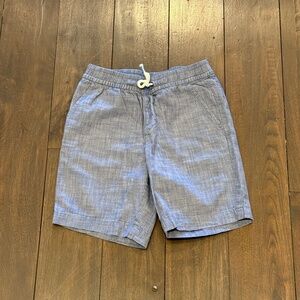 Gap Kids Blue Denim Drawstring Shorts - Size Medium